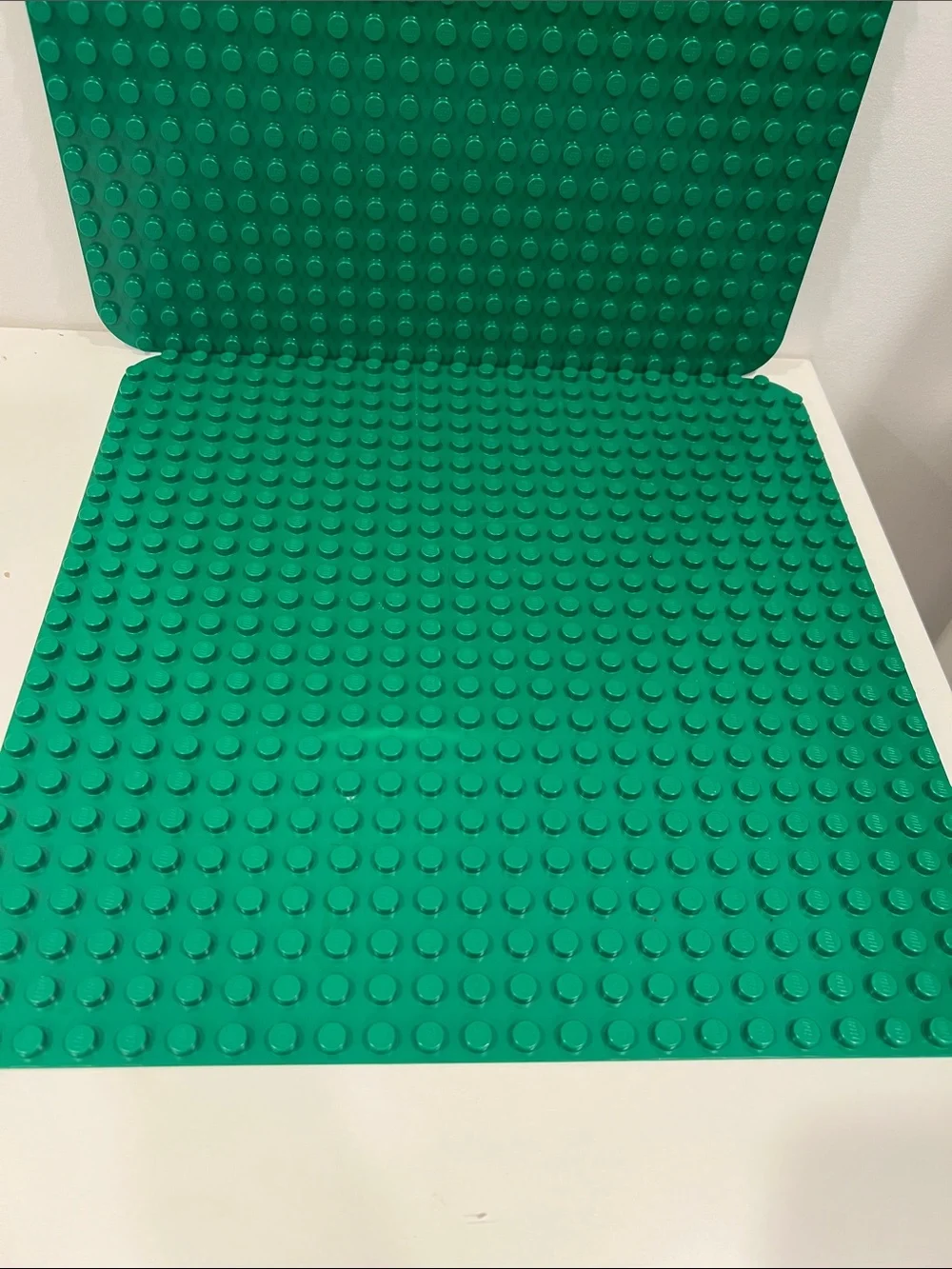 LEGO DUPLO Green Building Plate, 24x24 Stud Foundation for Toddlers - set of 2
